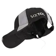 Kšiltovka B-CAP reflexní s LED světlem SIXTOL SX5040 nabíjecí univerzální velikost černá