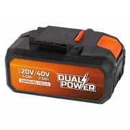 Bruska úhlová PowerPlus DualPower POWDP35150 20V 115mm 1x2,5Ah