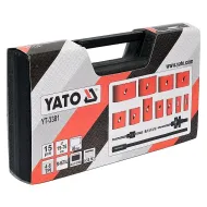 Sada vrtacích korunek YATO YT-3381 15ks