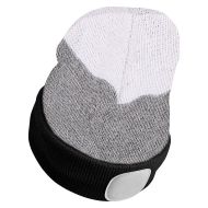 Čepice s čelovkou SIXTOL SX5009 nabíjecí univerzální velikost černá/šedá/bílá