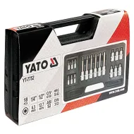Nástrčné hlavice s bity Inbus YATO YT-7752 18ks