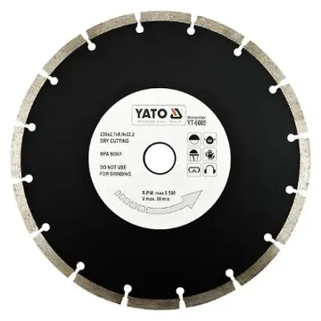 Kotouč diamantový řezný YATO YT-6005 230mm